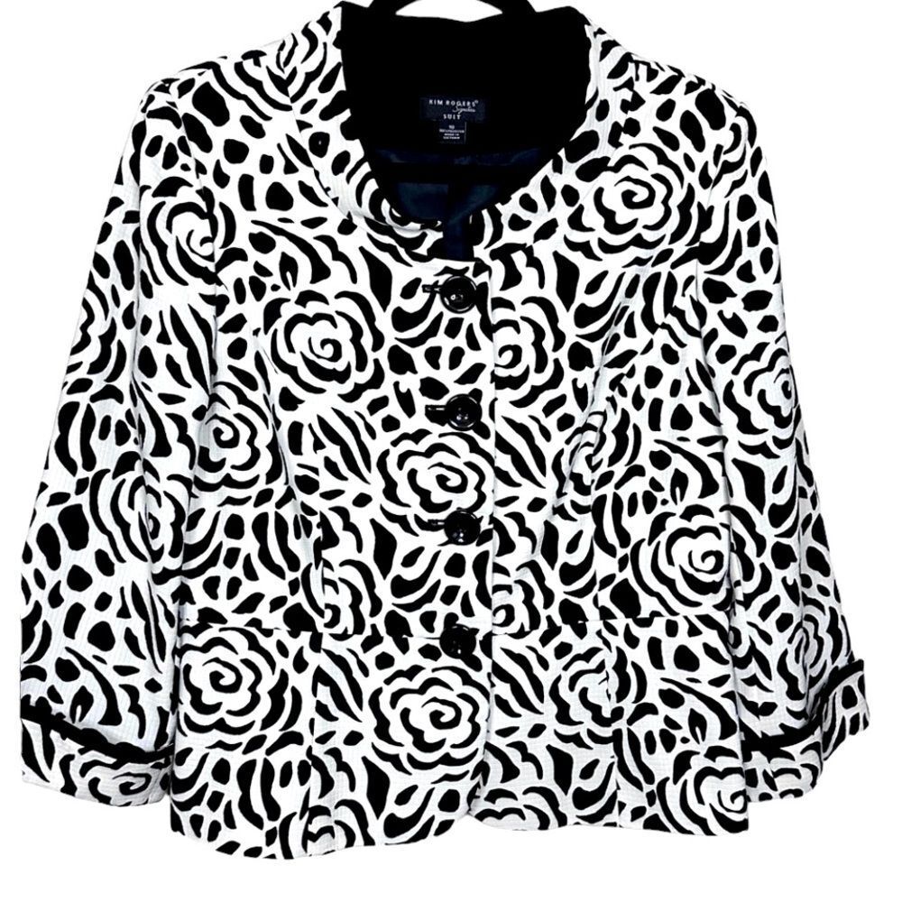 Kim Rogers Blazer. Size: 10 - Picture 1 of 7
